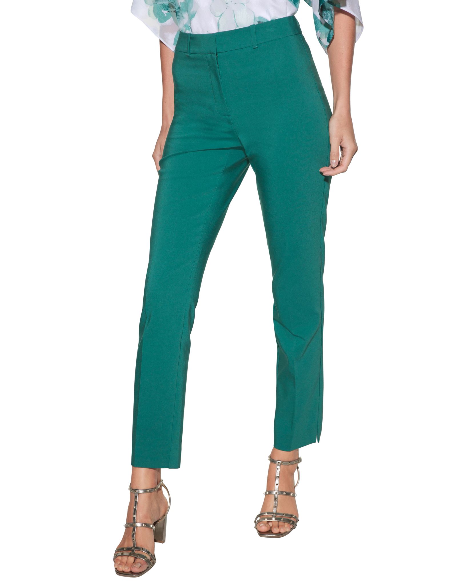 White house black market ponte leggings top